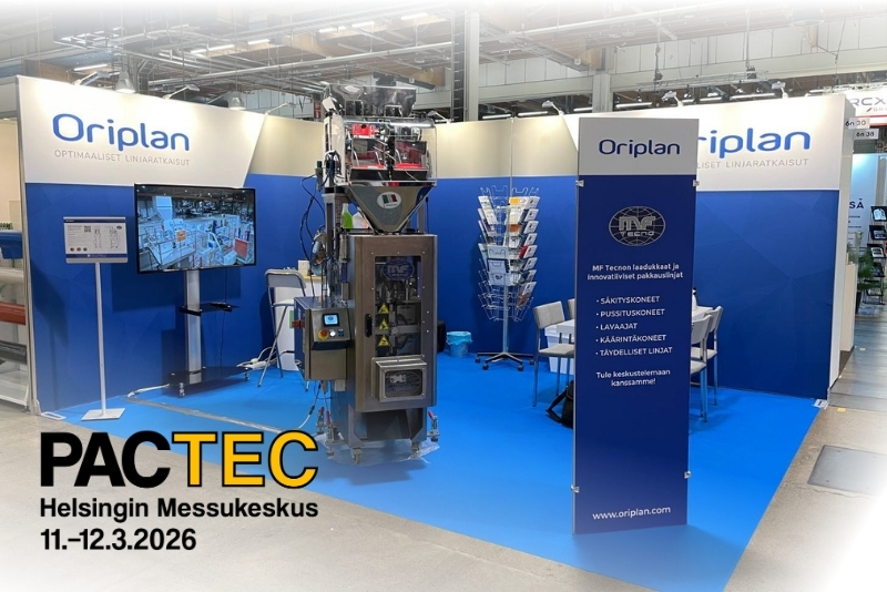 Oriplanin messuosasto PacTec-messuilla